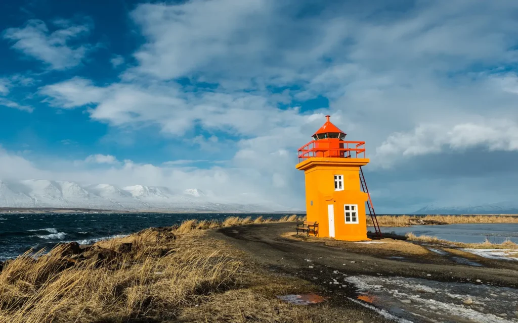 Best time to travel to Iceland with stunning mountain and waterfall views.