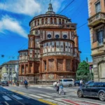 A scenic view of Riomaggiore in Cinque Terre, Italy, showcasing colorful buildings along the Ligurian coast, making it one of the best places to travel in March for a peaceful getaway.