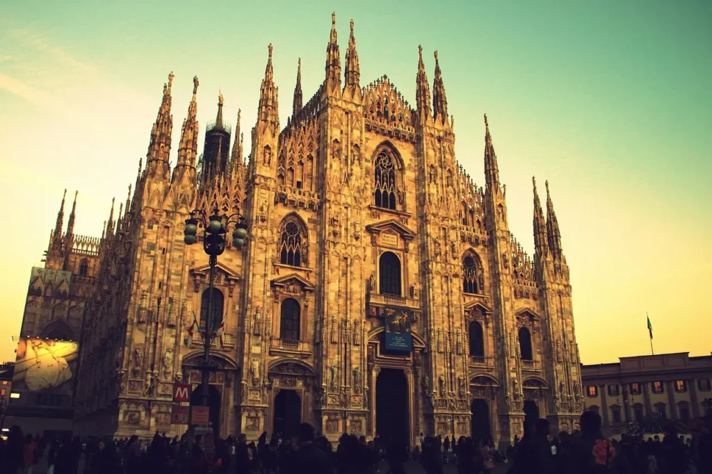 Milan cityscape showcasing the Duomo di Milano, highlighting one of the best places to live in Italy.