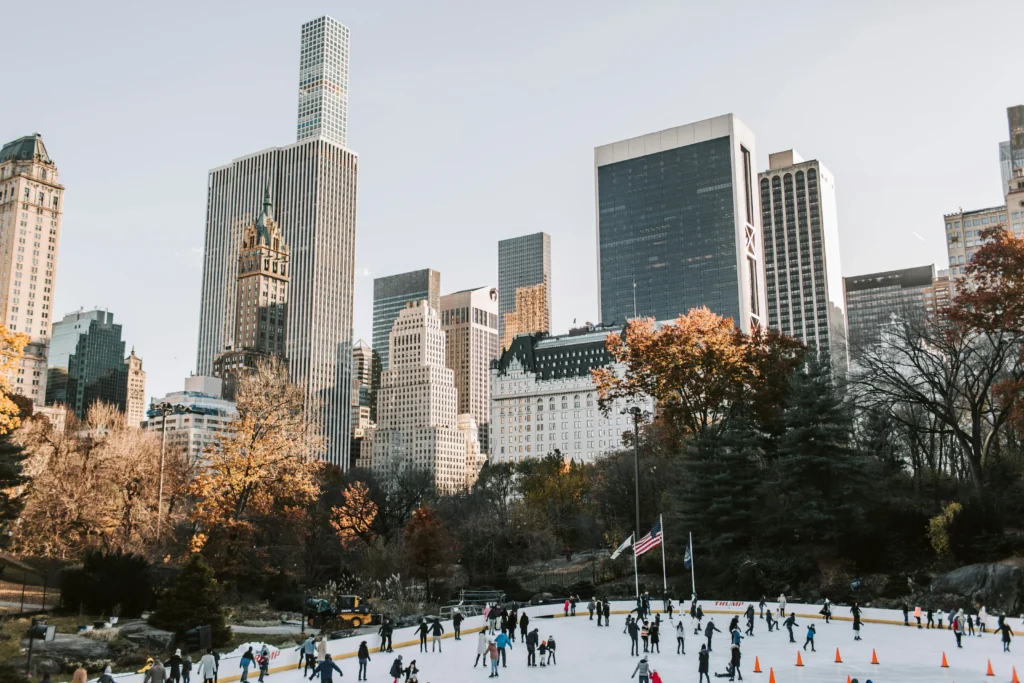 Winter in New York City, one of the best US cities to visit for holiday magic."