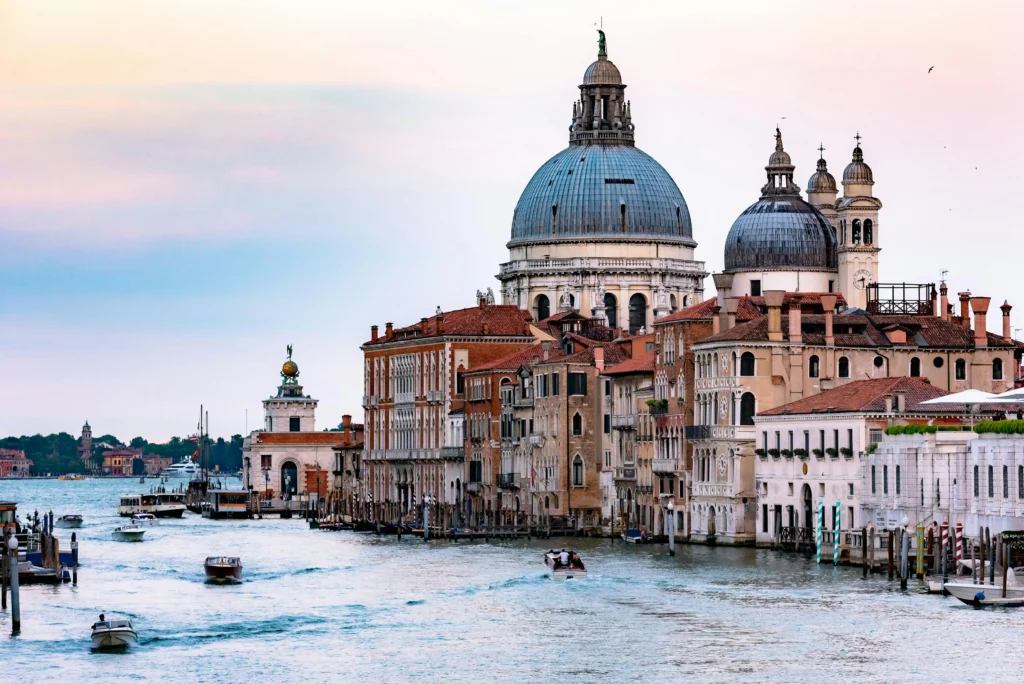 Best places to travel in February – St. Mark's Basilica in Venice, Italy, a cultural gem ideal for February travelers seeking history and architecture."

