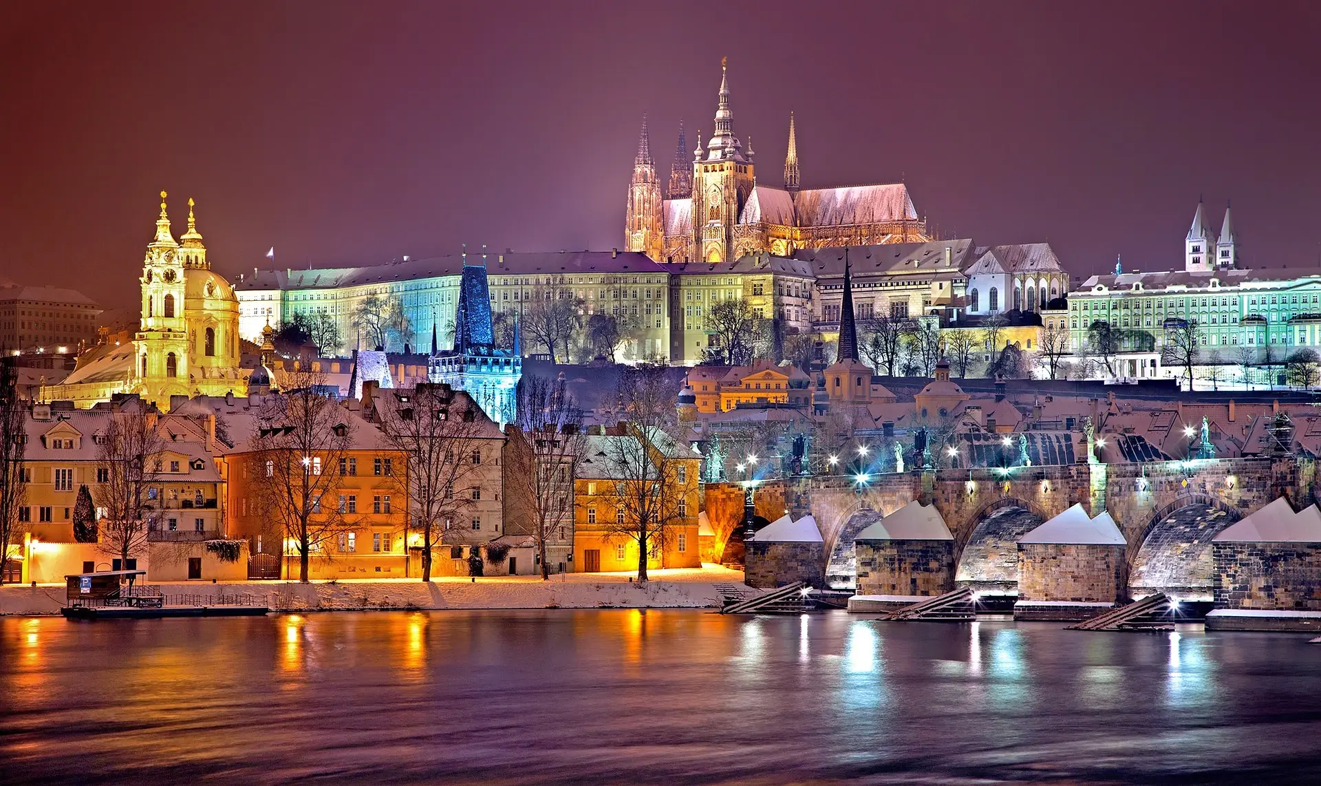 "Beautiful view of Prague, one of the top cheap Europe destinations with historic architecture and vibrant city life."