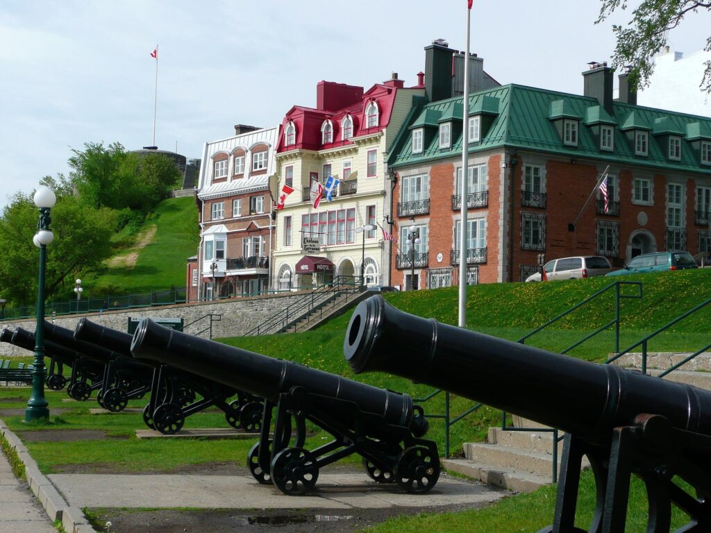 Quebec City, a top destination in Canada, showcasing its historic architecture and scenic landscapes.