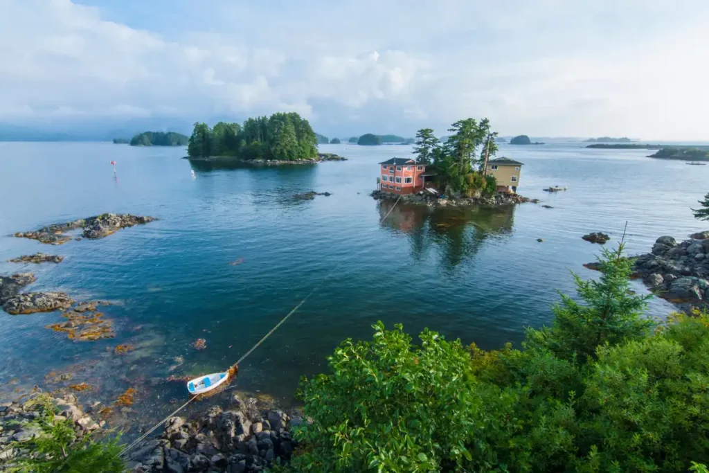 "Scenic view of Sitka, Alaska, showcasing its picturesque landscapes and vibrant community, highlighting one of the best places to live in Alaska."

