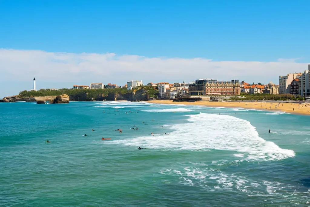 "Surf the waves in Biarritz, one of the top things to do in France over the summer."

